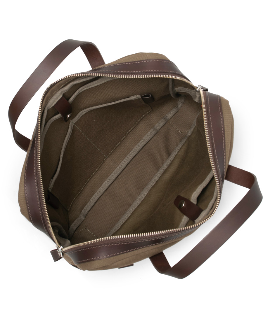Herre | Chapman Bags Bovey Canvas Briefcase Olive | Chapman Bags | Bovey Canvas Briefcase Olive