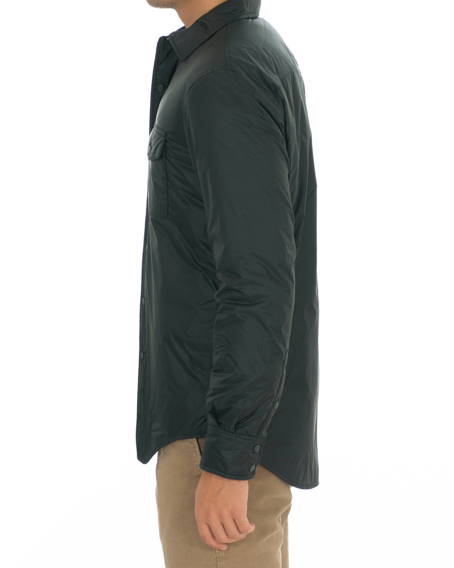 Herre | Jakker | Aspesi | Marvin Nylon Shirt Jacket Dark Green