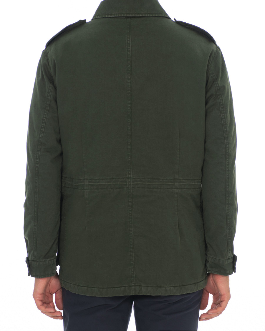 Herre | Jakker | Aspesi | Vancouver Thermore Lining Cotton Field Jacket Military