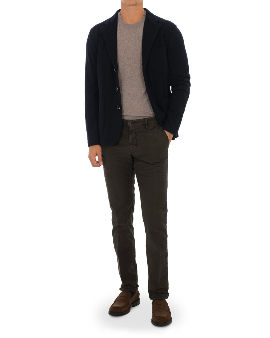 Herre | Blazere & jakker | Barena | Torceo Jersey Blazer Navy