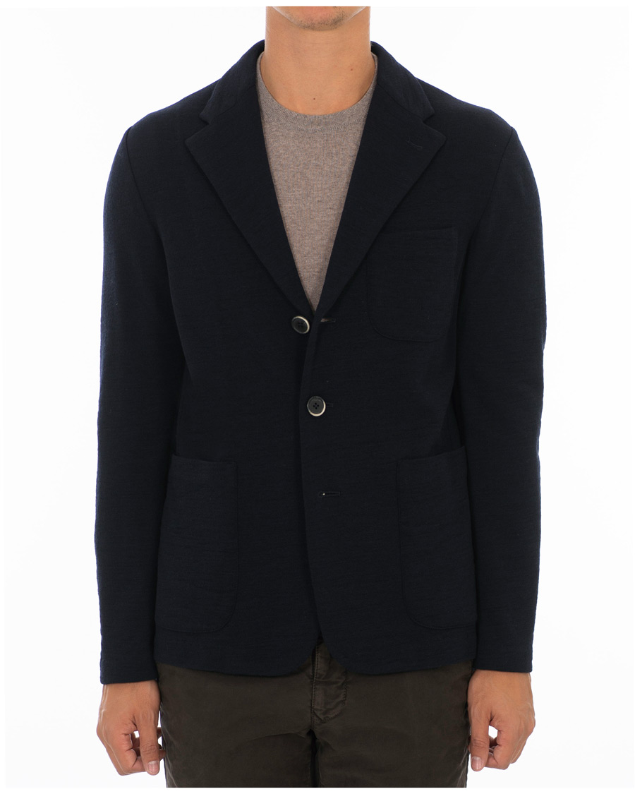 Herre | Blazere & jakker | Barena | Torceo Jersey Blazer Navy