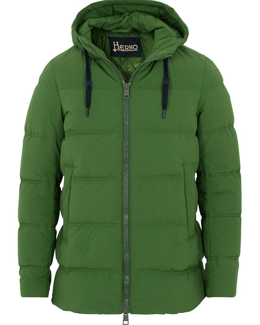 Herre | Jakker | Herno | Polar-Tech Down Jacket Green