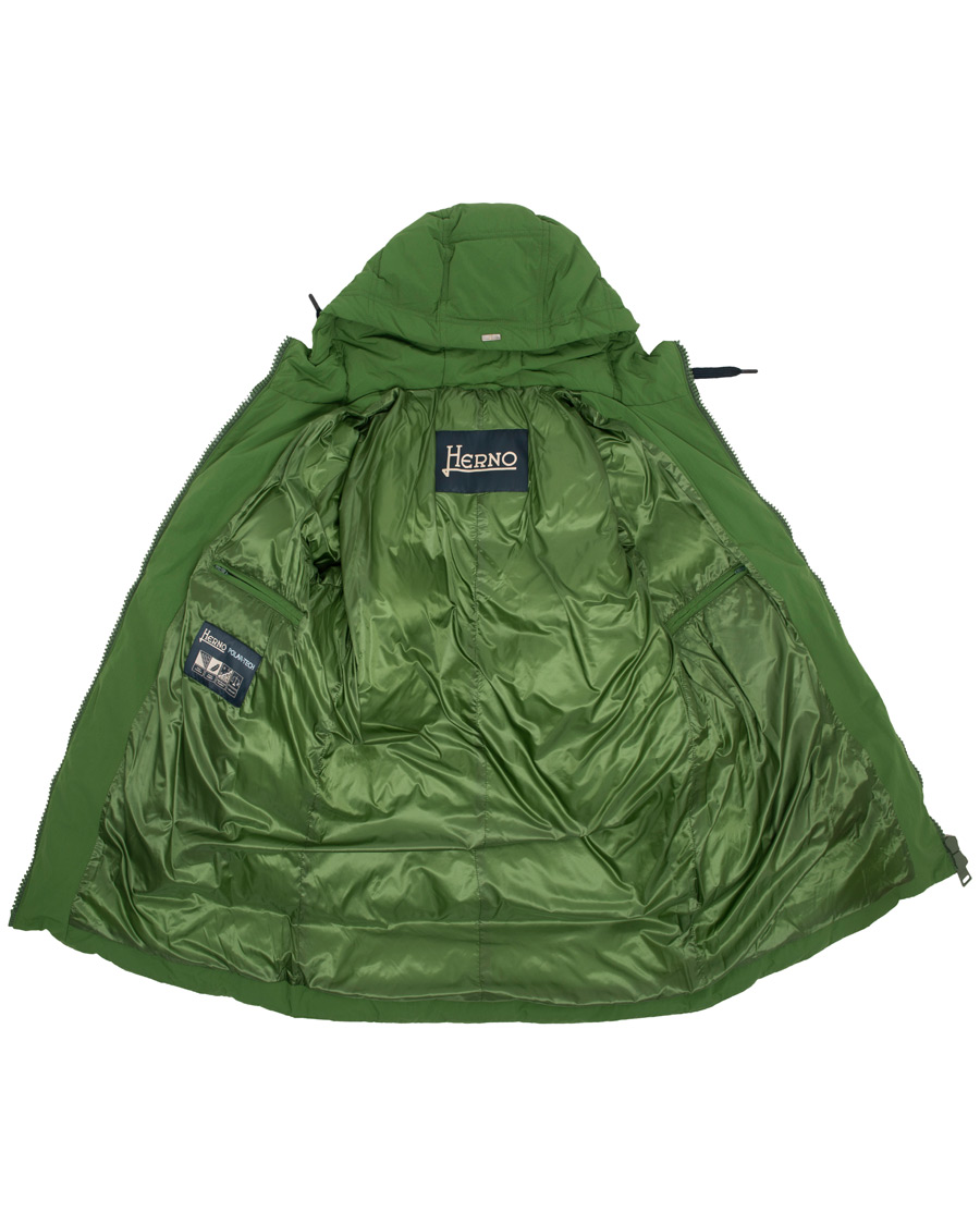 Herre | Jakker | Herno | Polar-Tech Down Jacket Green