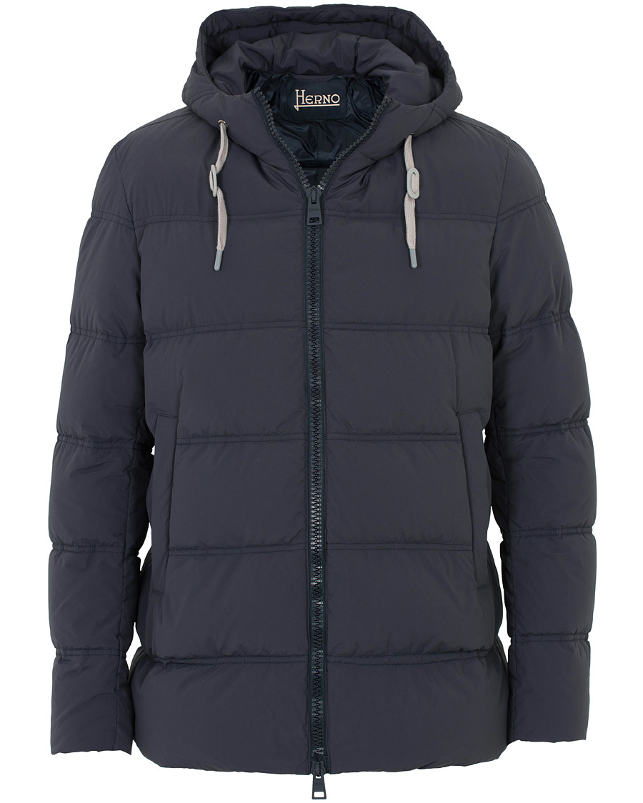 Herno Polar-Tech Down Jacket Navy - CareOfCarl.dk