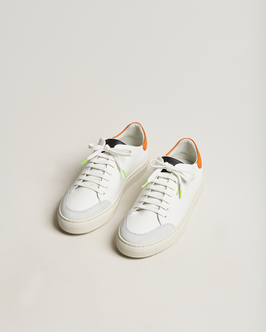 Herre | Sneakers med lavt skaft | Axel Arigato | Clean 90 Triple Sneaker White/Orange