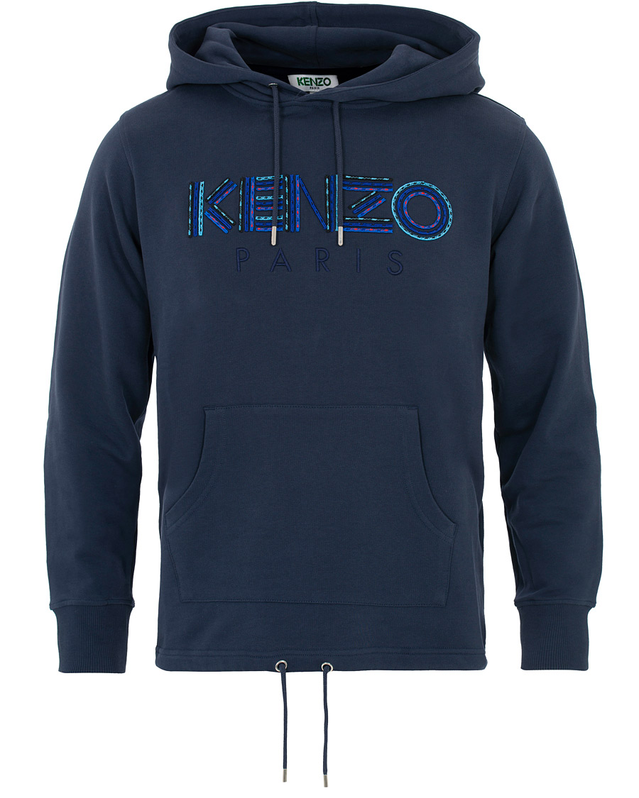 Herre | Trøjer | KENZO | Paris Cords Hoodie Navy