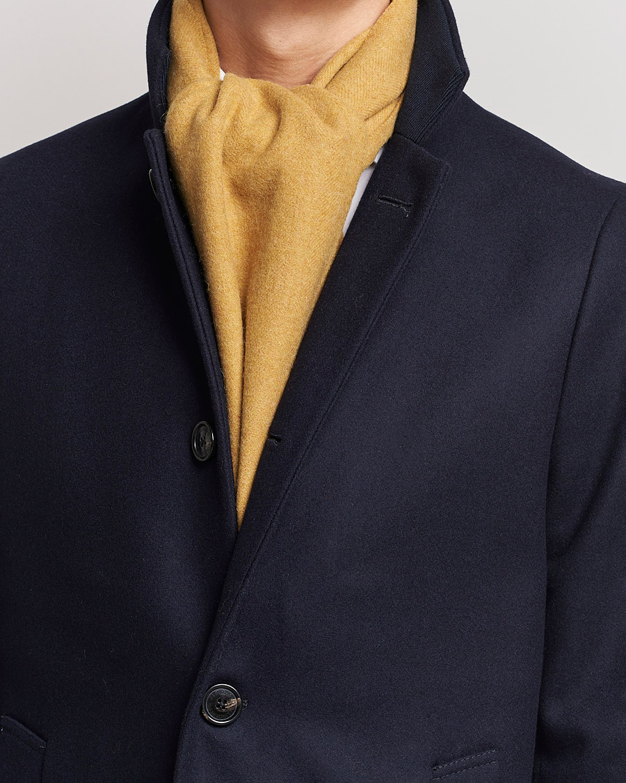 Herre | Varmende tilbehør | Amanda Christensen | Merino Wool Scarf Yellow