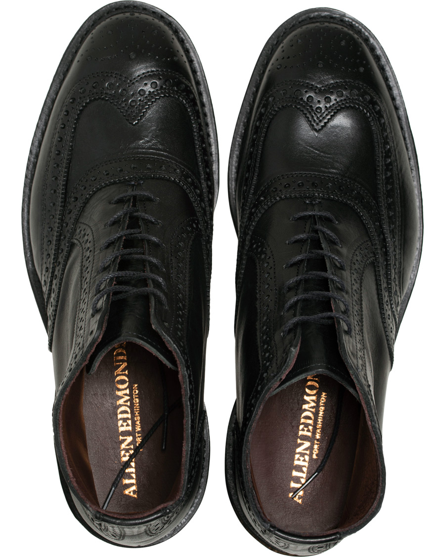 Herre | Allen Edmonds Stirling Leather Boots Black | Allen Edmonds | Stirling Leather Boots Black