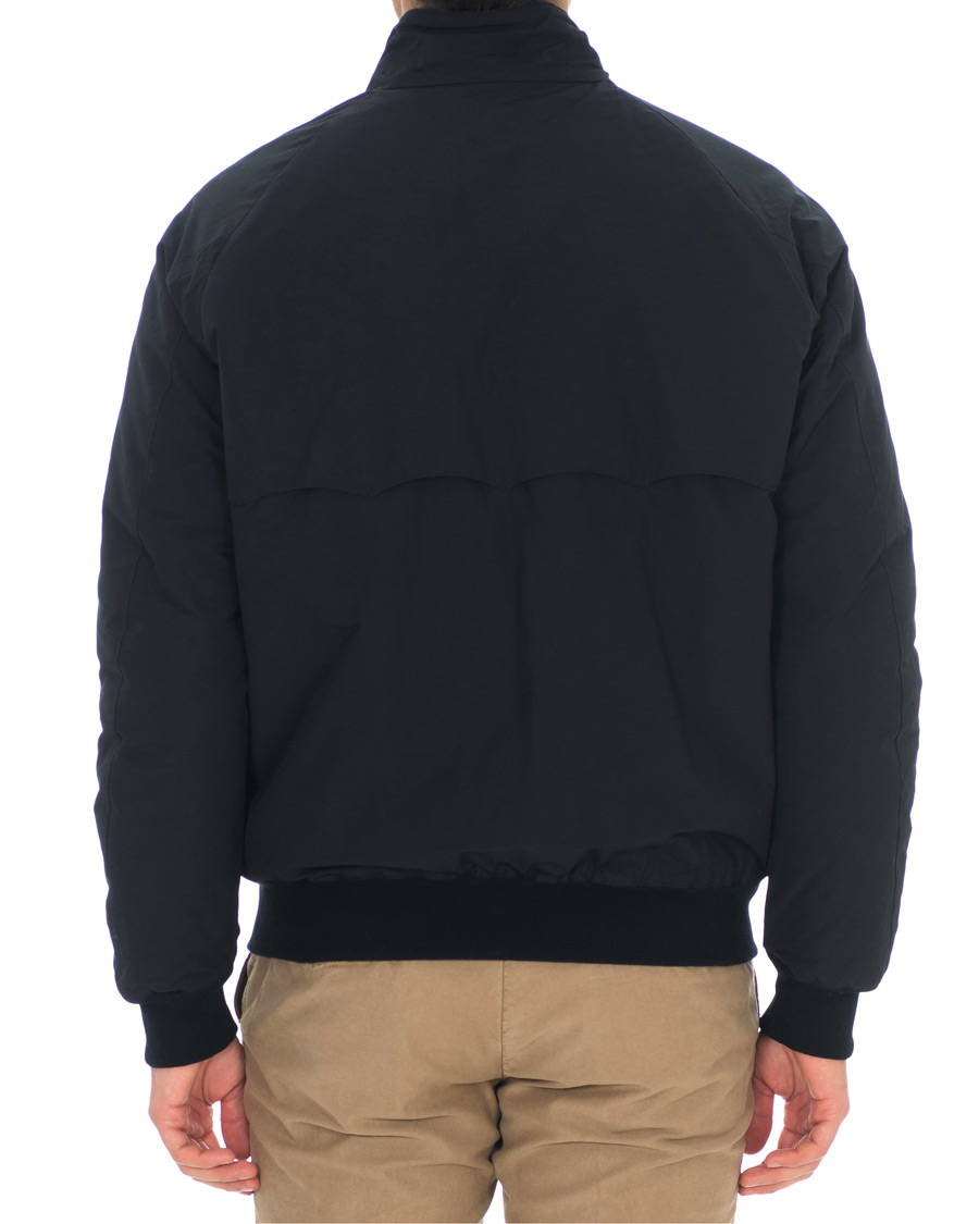 Herre | Jakker | Baracuta | G9 Fake Fur lined Harrington Jacket Dark Navy