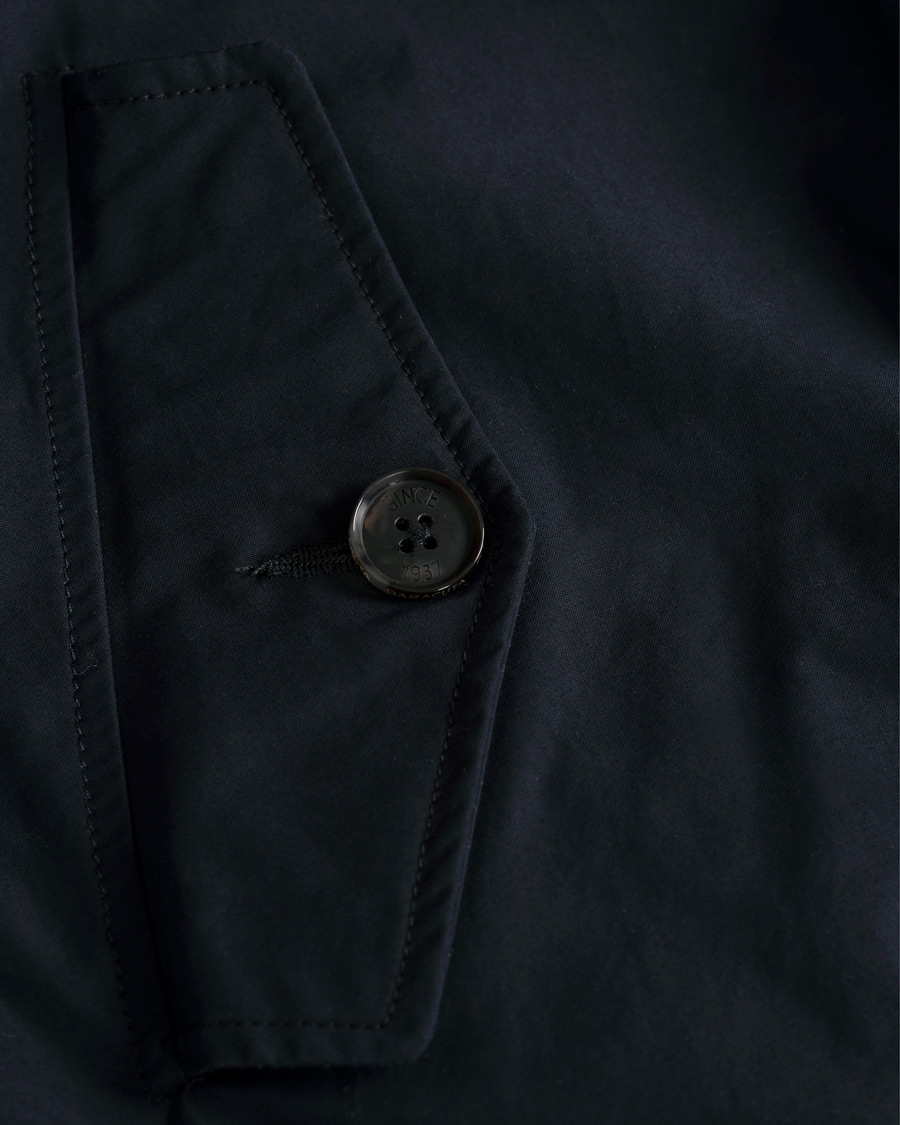 Herre | Jakker | Baracuta | G9 Fake Fur lined Harrington Jacket Dark Navy