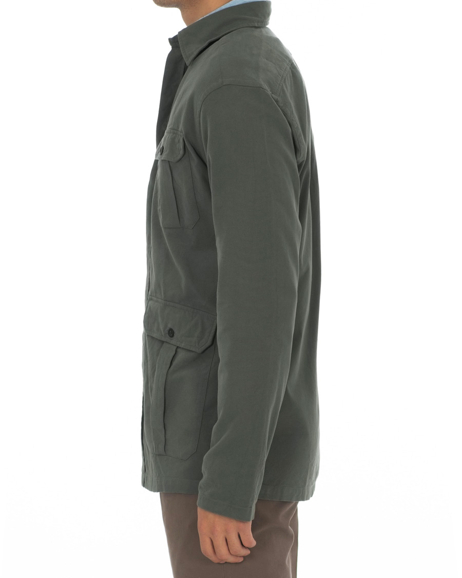 Herre | Skjorter | Eton | Oxford Overshirt Green