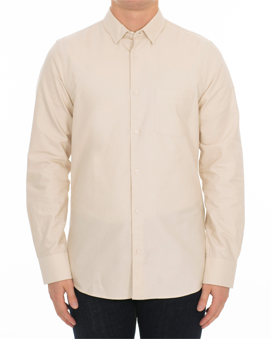 Herre | Skjorter | Filippa K | Tim Oxford Shirt Bisque