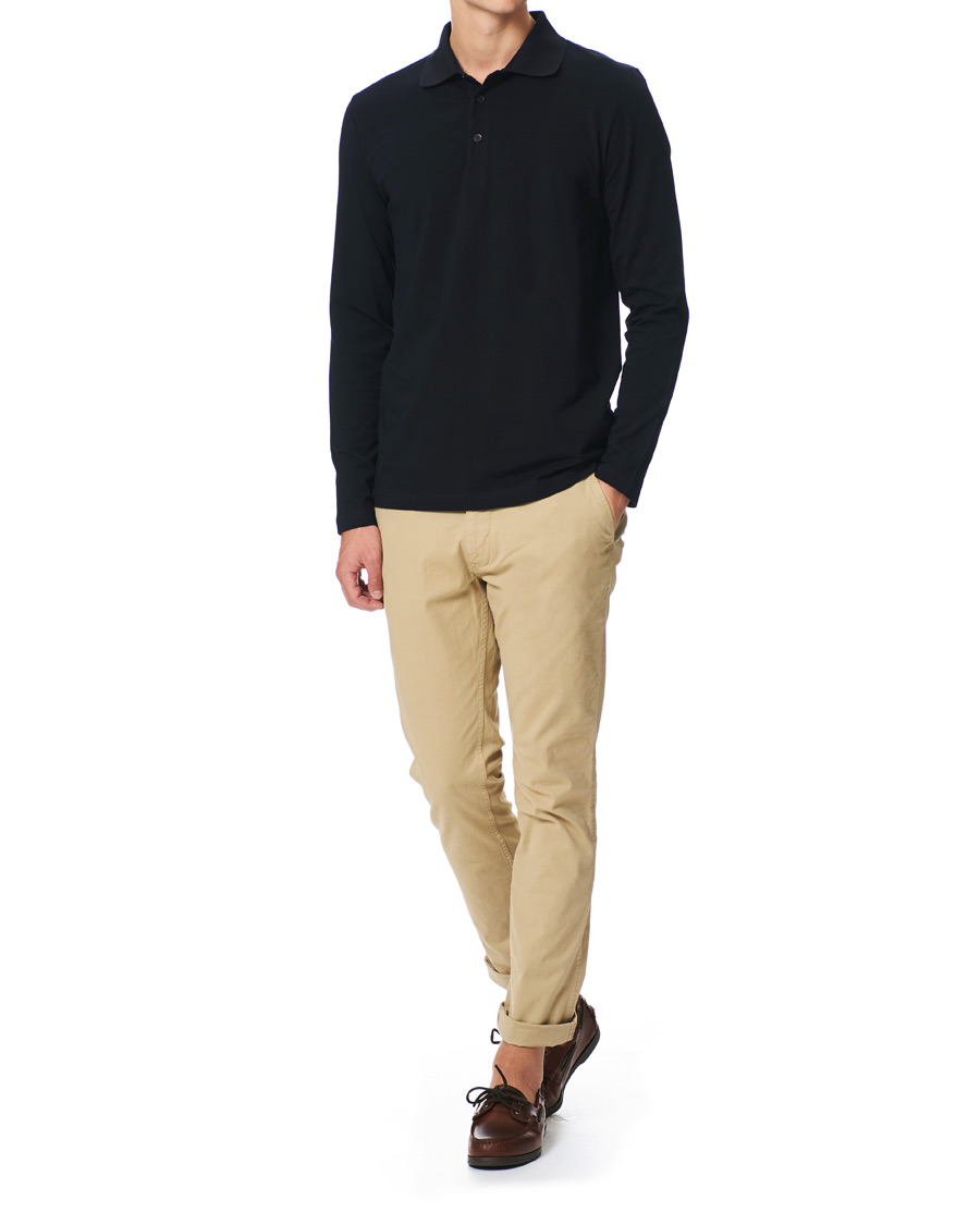 Herre | Trøjer | Filippa K | Luke Lycra Poloshirt Navy