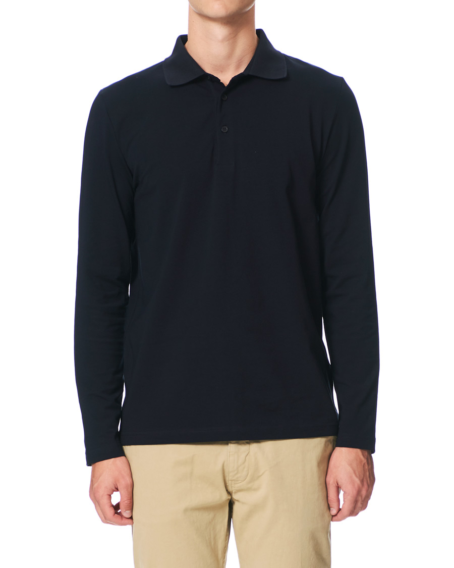 Herre | Trøjer | Filippa K | Luke Lycra Poloshirt Navy