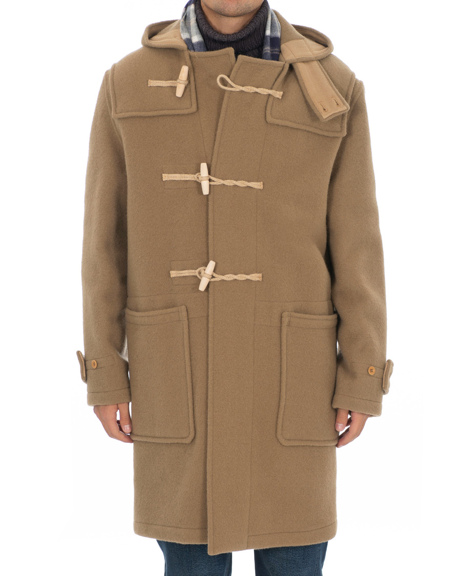 Herre | Jakker | Gloverall | 575 Monty Original Duffle Coat Camel