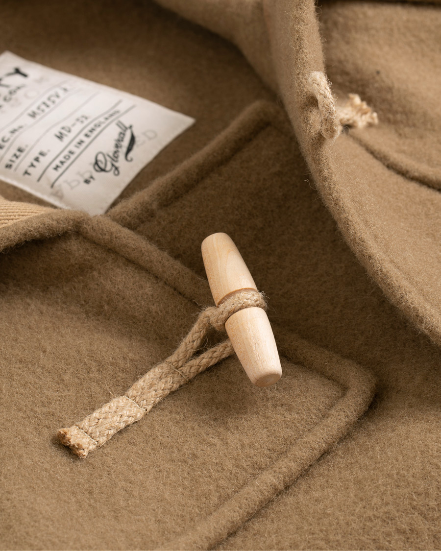 Herre | Jakker | Gloverall | 575 Monty Original Duffle Coat Camel