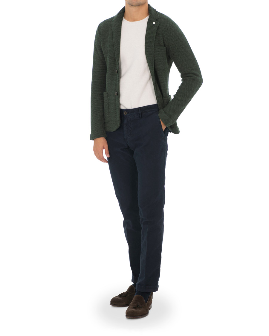 Herre | Blazere & jakker | L.B.M. 1911 | Knitted Cardigan Blazer Green