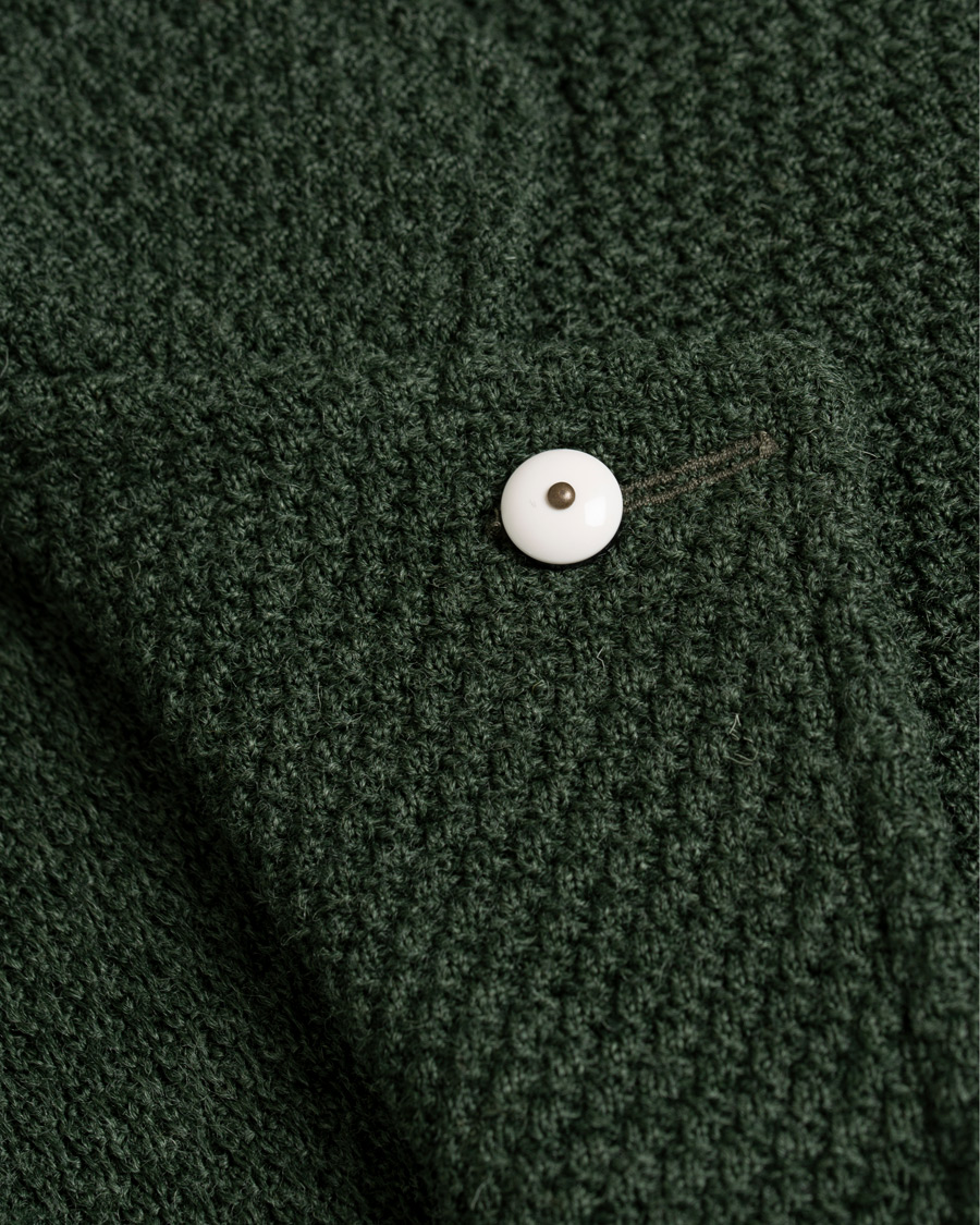 Herre | Blazere & jakker | L.B.M. 1911 | Knitted Cardigan Blazer Green