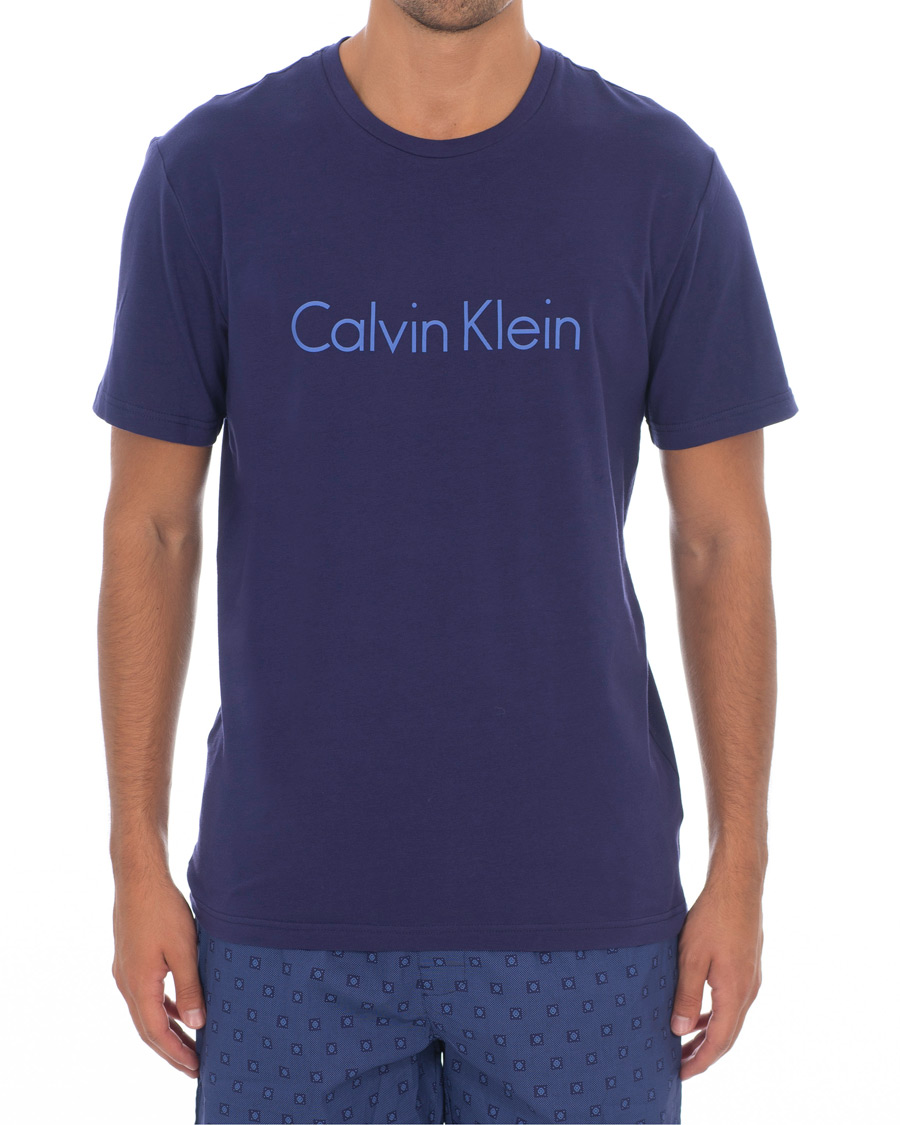 Herre | Pyjamas & Morgenkåber | Calvin Klein | Short Pyjama Set Blue