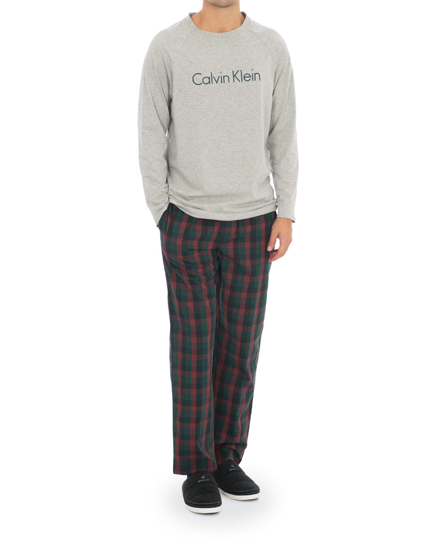Herre | Pyjamas & Morgenkåber | Calvin Klein | Pyjama Set Grey/Checked