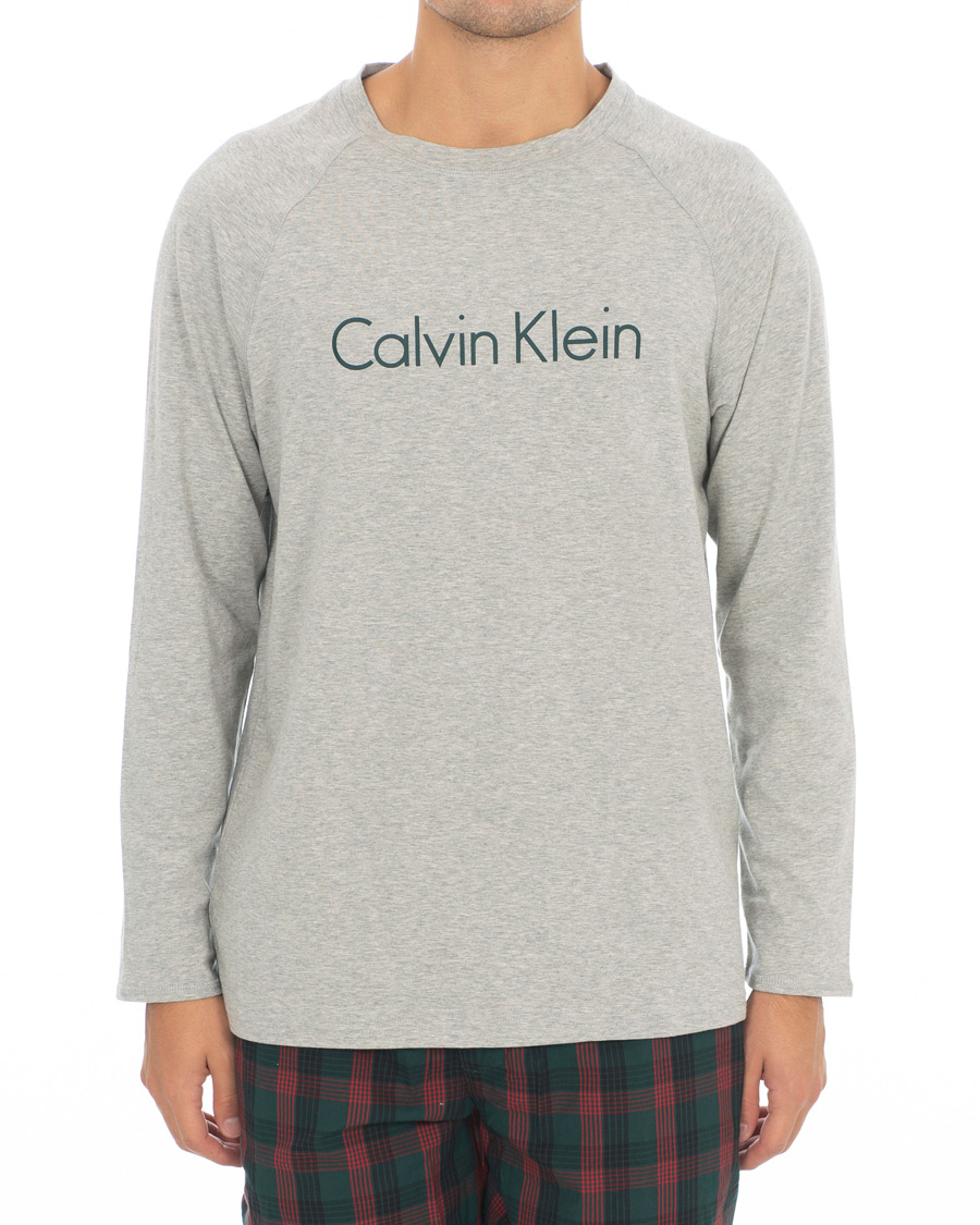 Herre | Pyjamas & Morgenkåber | Calvin Klein | Pyjama Set Grey/Checked