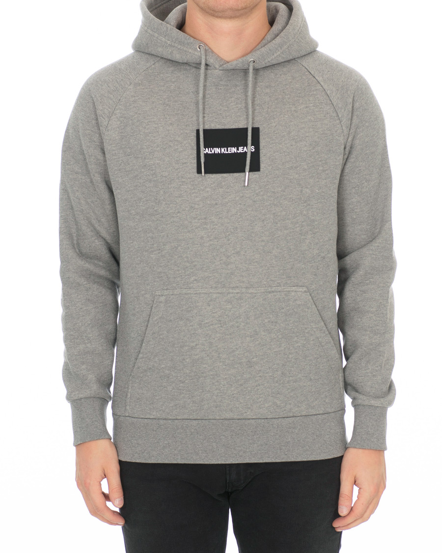 Herre | Trøjer | Calvin Klein Jeans | Colour Block Hoodie Grey