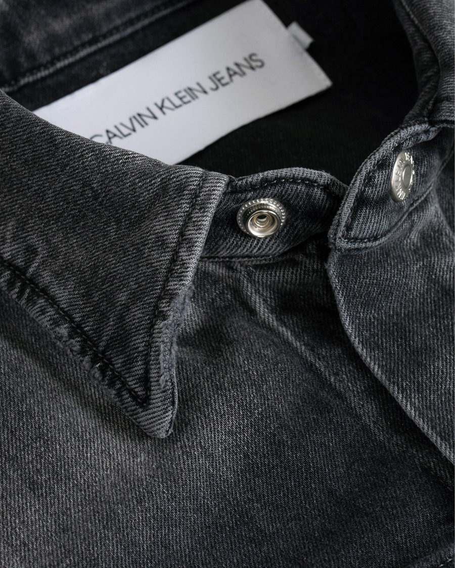 Herre | Jakker | Calvin Klein Jeans | Foundation Denim Jacket Washed Black