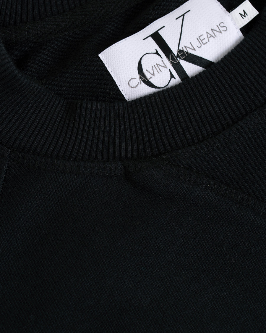 Herre | Trøjer | Calvin Klein Jeans | Washed Monogram Sweatshirt Black