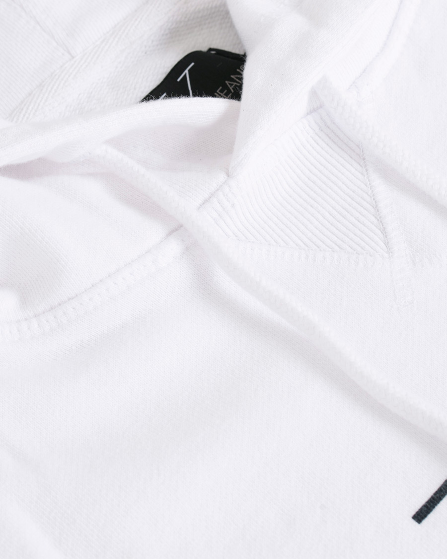 Herre | Trøjer | Calvin Klein Jeans | Washed Monogram Hoodie White