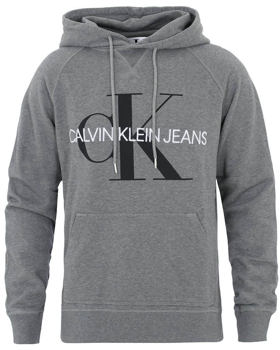 Jeans Washed Monogram Hoodie - CareOfCarl.dk