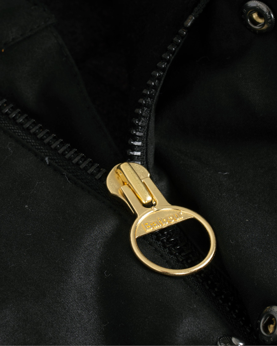 Herre | Jakker | Barbour International | Weir Waxed Jacket Black