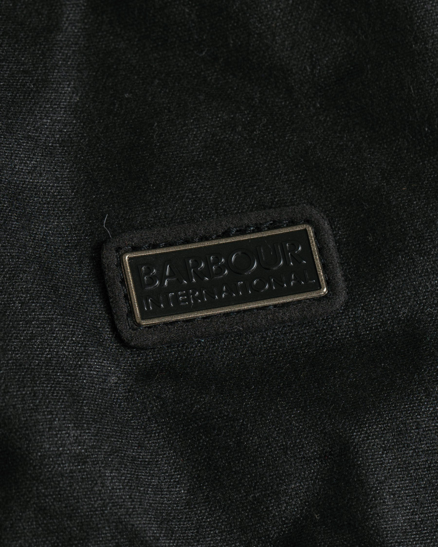 Herre | Jakker | Barbour International | Weir Waxed Jacket Black