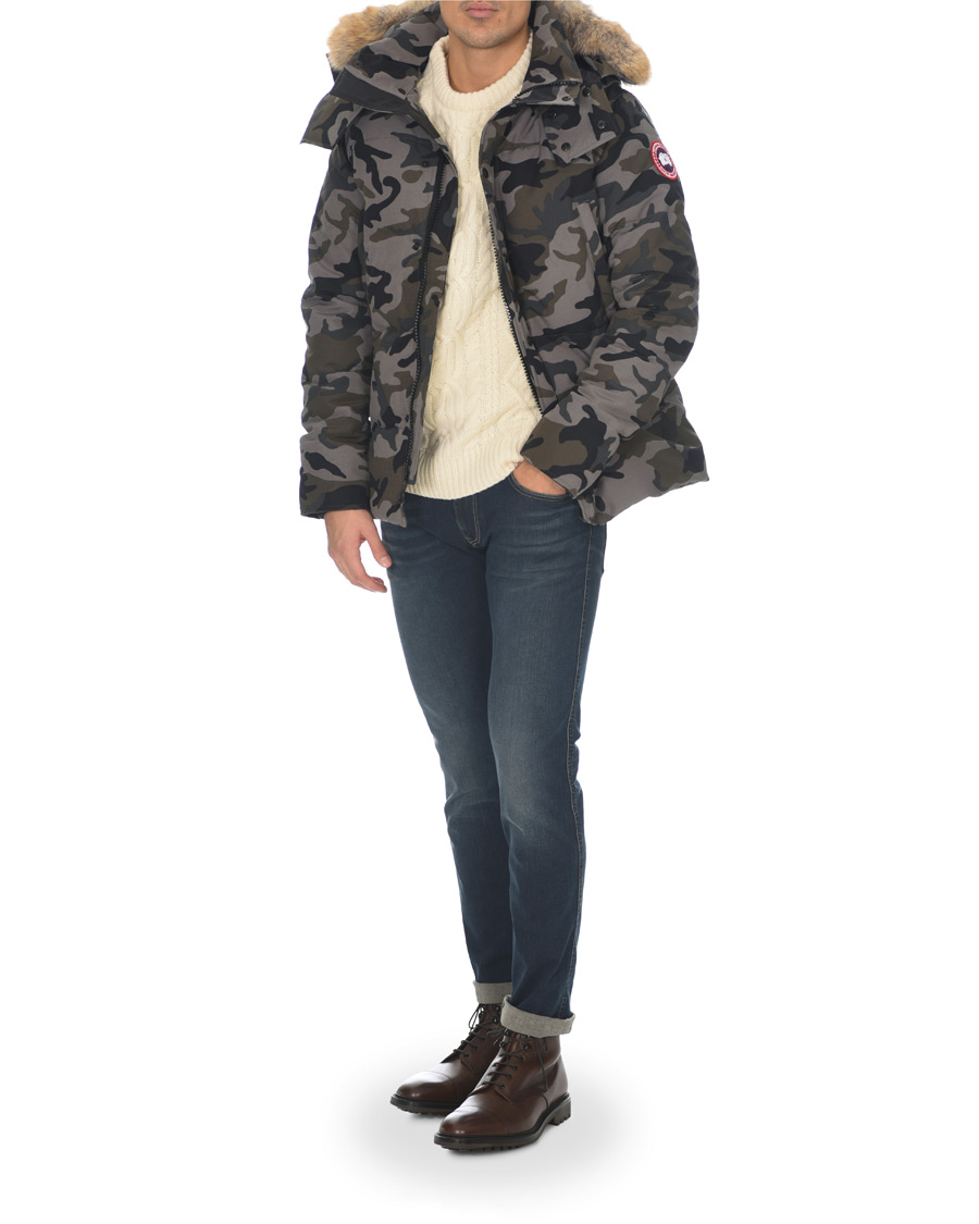 Herre | Jakker | Canada Goose | Wyndham Parka Coastal Grey Camo
