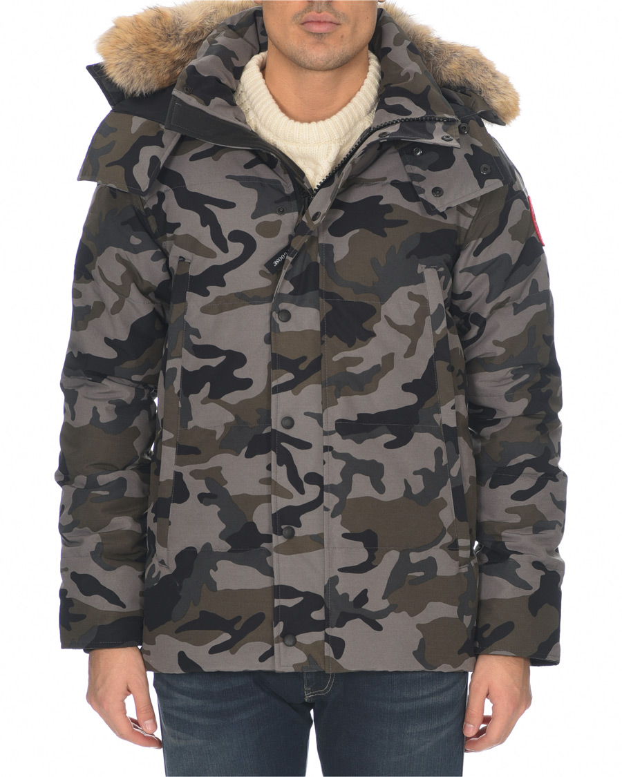 Herre | Jakker | Canada Goose | Wyndham Parka Coastal Grey Camo