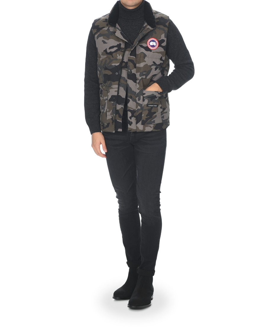 Herre | Jakker | Canada Goose | Freestyle Crew Vest Coastal Grey Camo