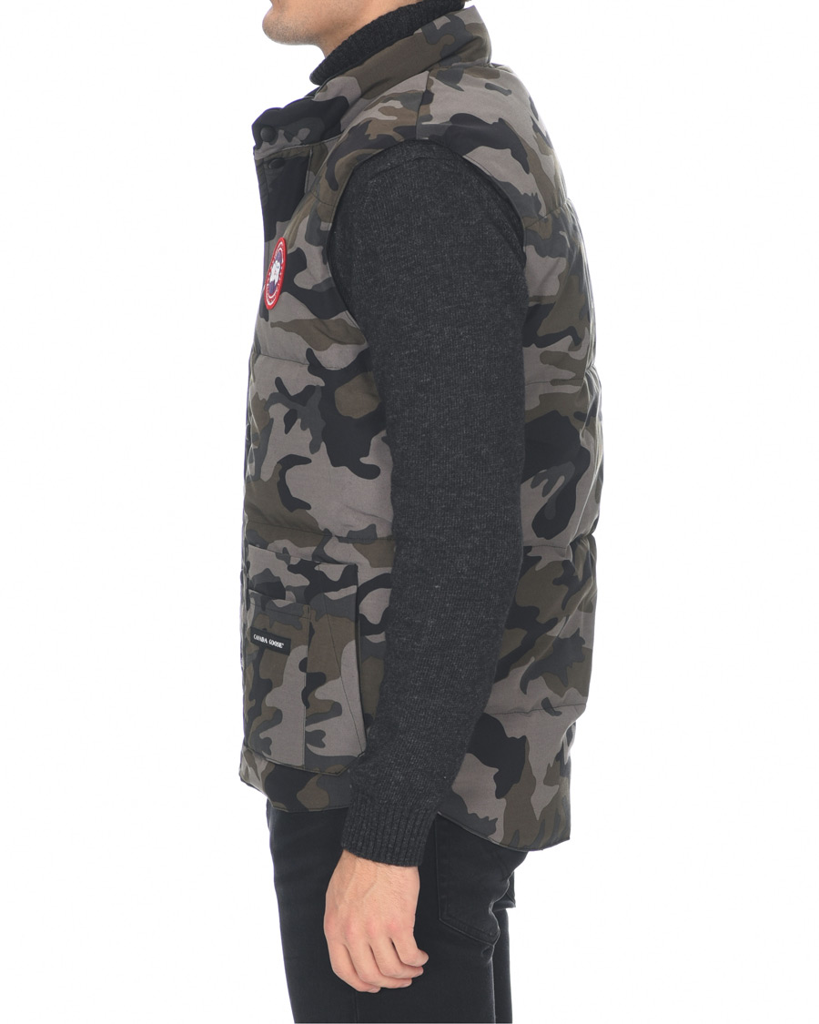 Herre | Jakker | Canada Goose | Freestyle Crew Vest Coastal Grey Camo