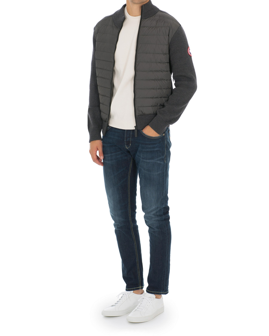Herre | Jakker | Canada Goose | Hybridge Knit Jacket Iron Grey