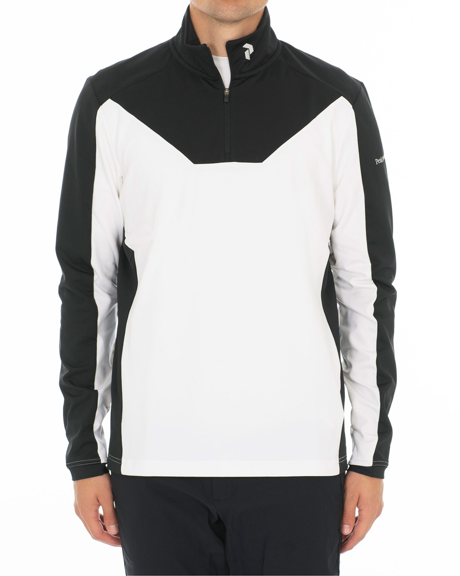 Herre | Trøjer | Peak Performance | Ace Mid Half Zip White