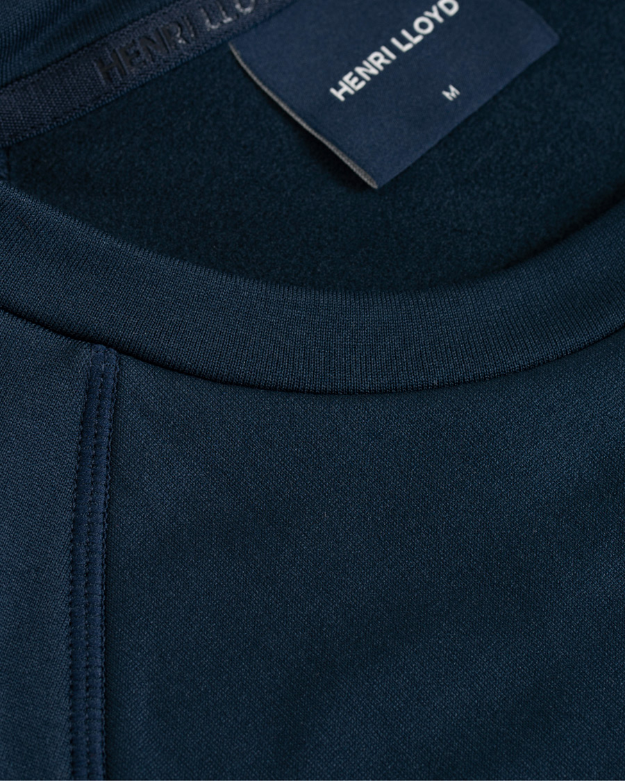 Herre | Trøjer | Henri-Lloyd | Henri Lloyd Fremantle Stripe Crew Neck Sweatshirt Navy Blue