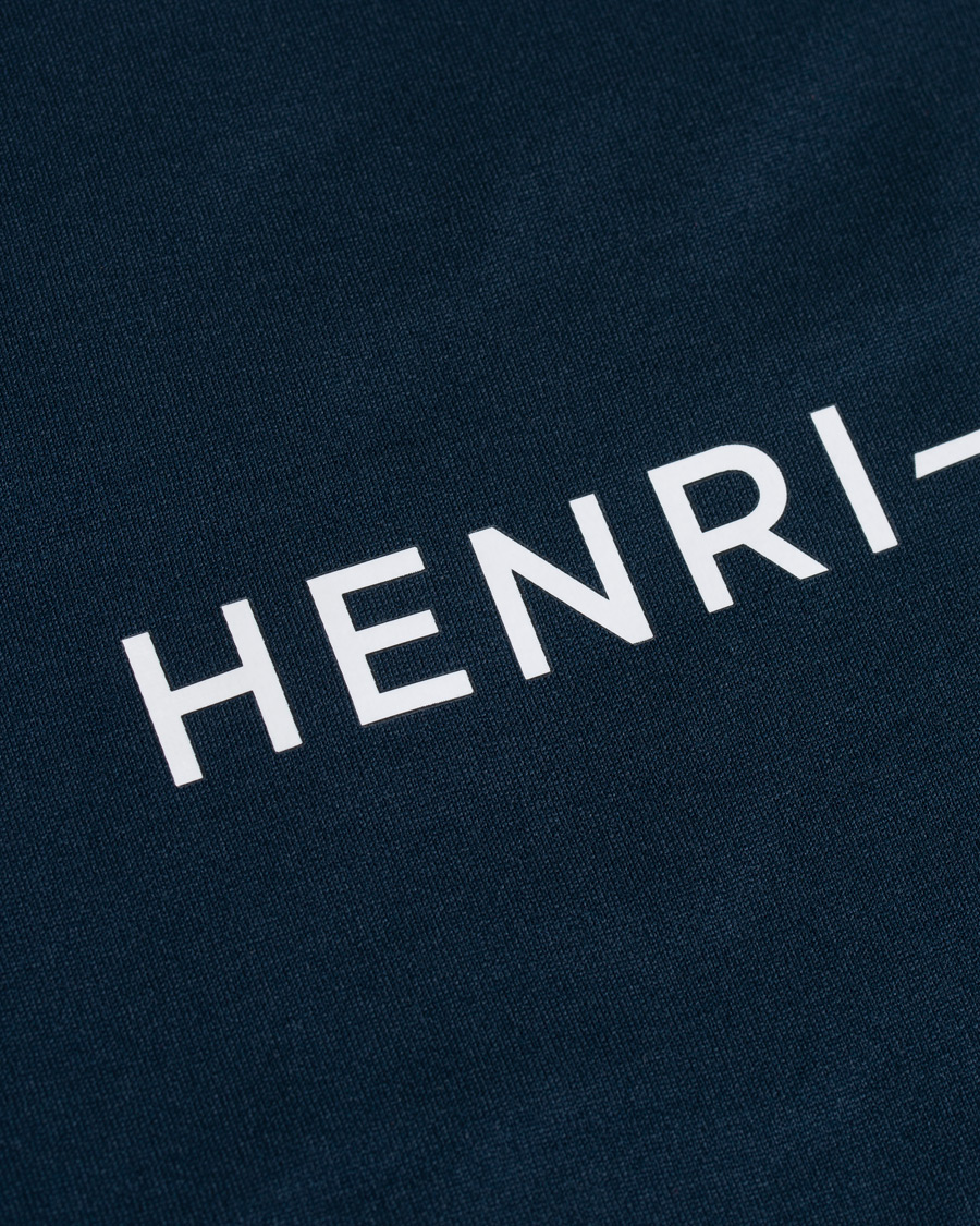 Herre | Trøjer | Henri-Lloyd | Henri Lloyd Fremantle Stripe Crew Neck Sweatshirt Navy Blue