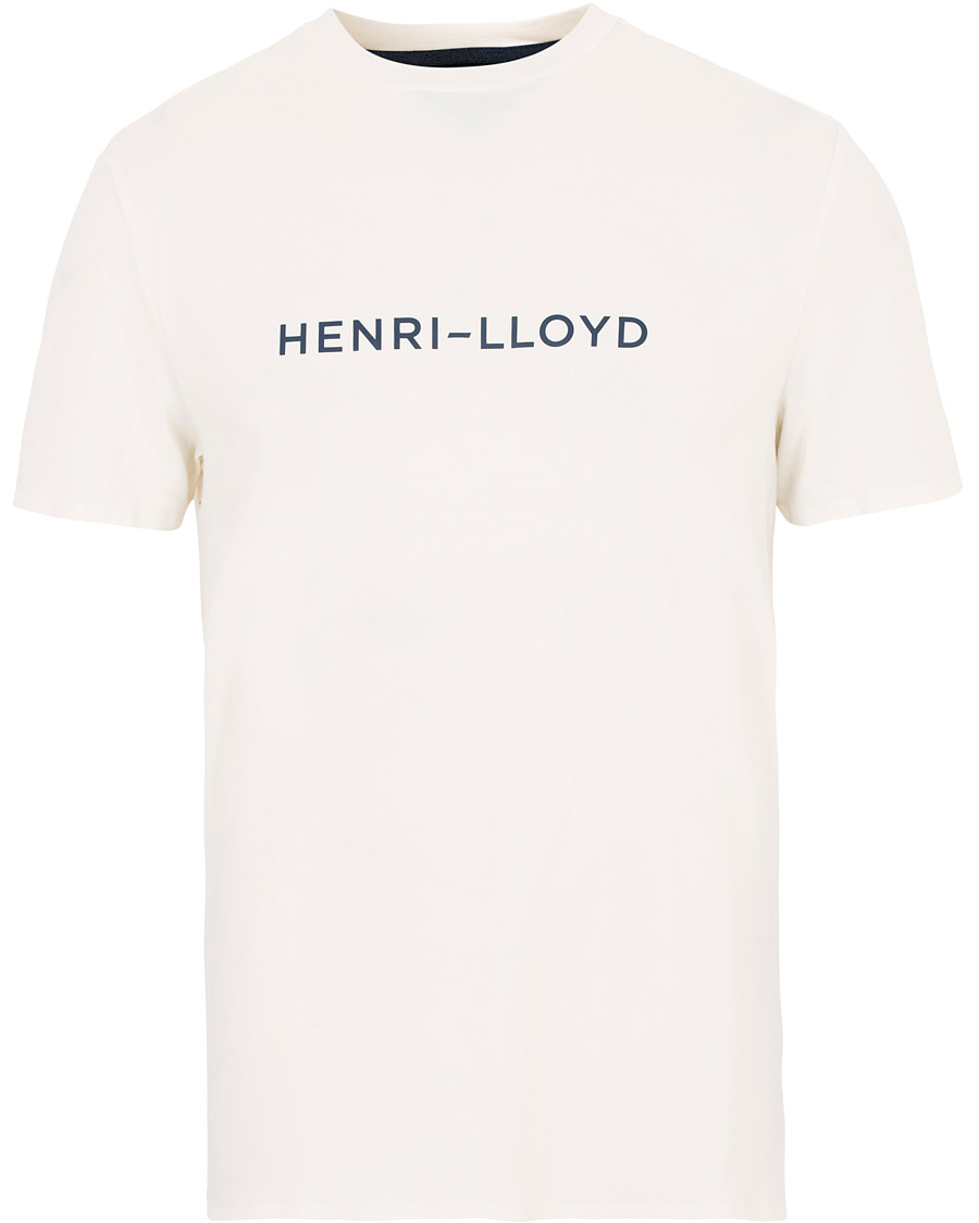 Herre | T-Shirts | Henri-Lloyd | Henri Lloyd Fremantle Stripe Crew Neck Tee Cloud White