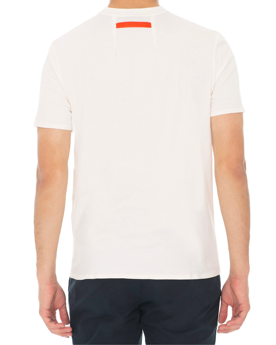 Herre | T-Shirts | Henri-Lloyd | Henri Lloyd Fremantle Stripe Crew Neck Tee Cloud White