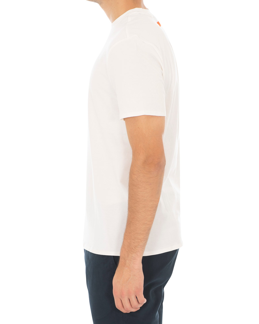 Herre | T-Shirts | Henri-Lloyd | Henri Lloyd Fremantle Stripe Crew Neck Tee Cloud White