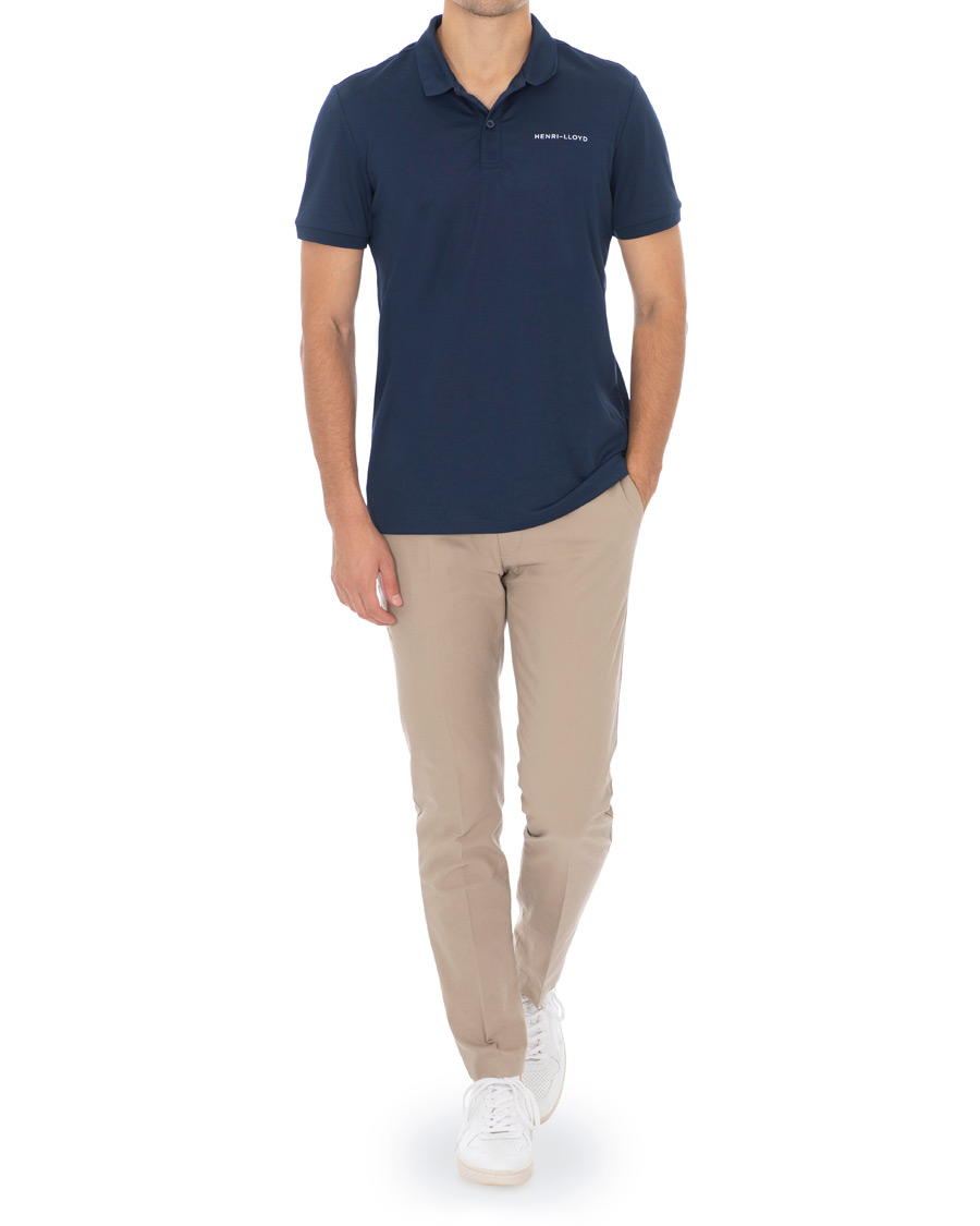 Herre | Polotrøjer | Henri-Lloyd | Henri Lloyd Fremantle Stripe Polo Navy Blue