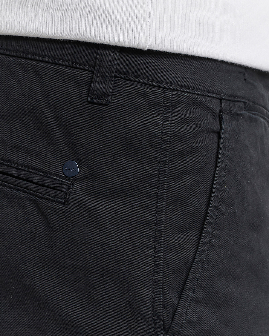 Herre | Bukser | NN07 | Marco Slim Fit Stretch Chinos Black