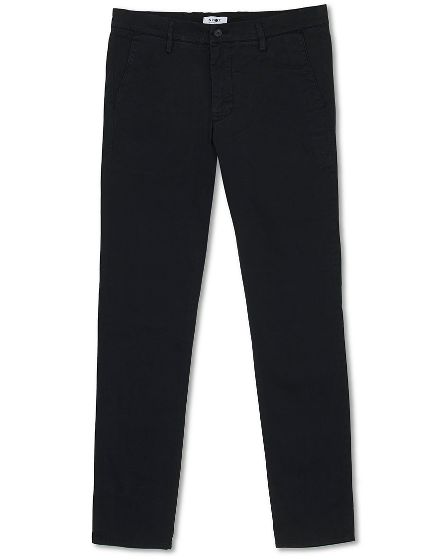 Herre | Bukser | NN07 | Joe Skinny Fit Stretch Chinos Black