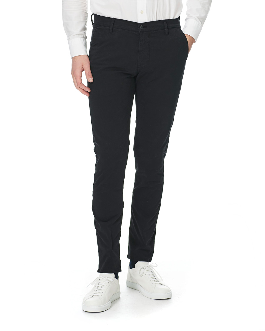 Herre | Bukser | NN07 | Joe Skinny Fit Stretch Chinos Black