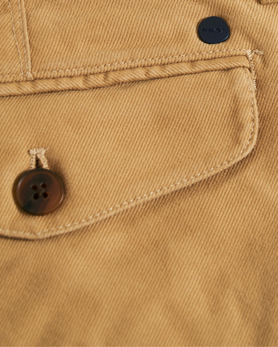 Herre | Bukser | NN07 | Steven Regular Fit Stretch Chinos Khaki