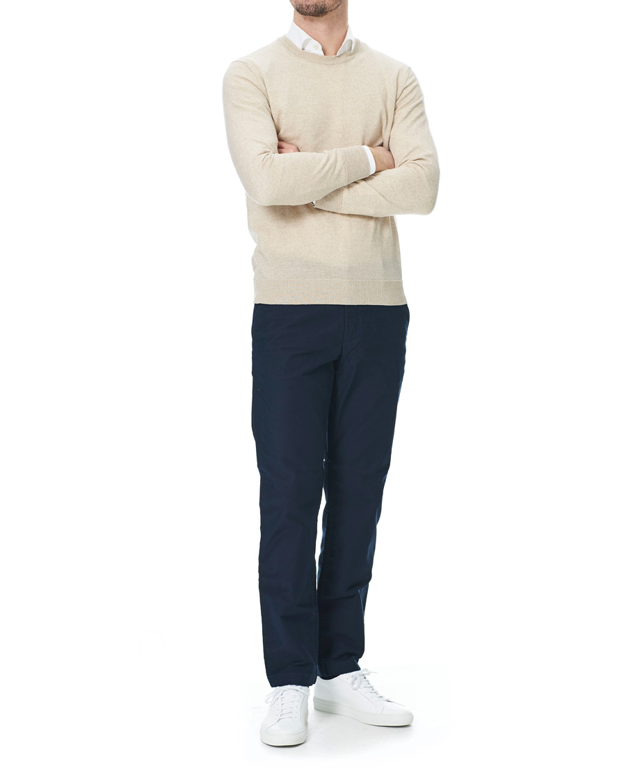 Herre | Bukser | NN07 | Steven Regular Fit Stretch Chinos Light Navy