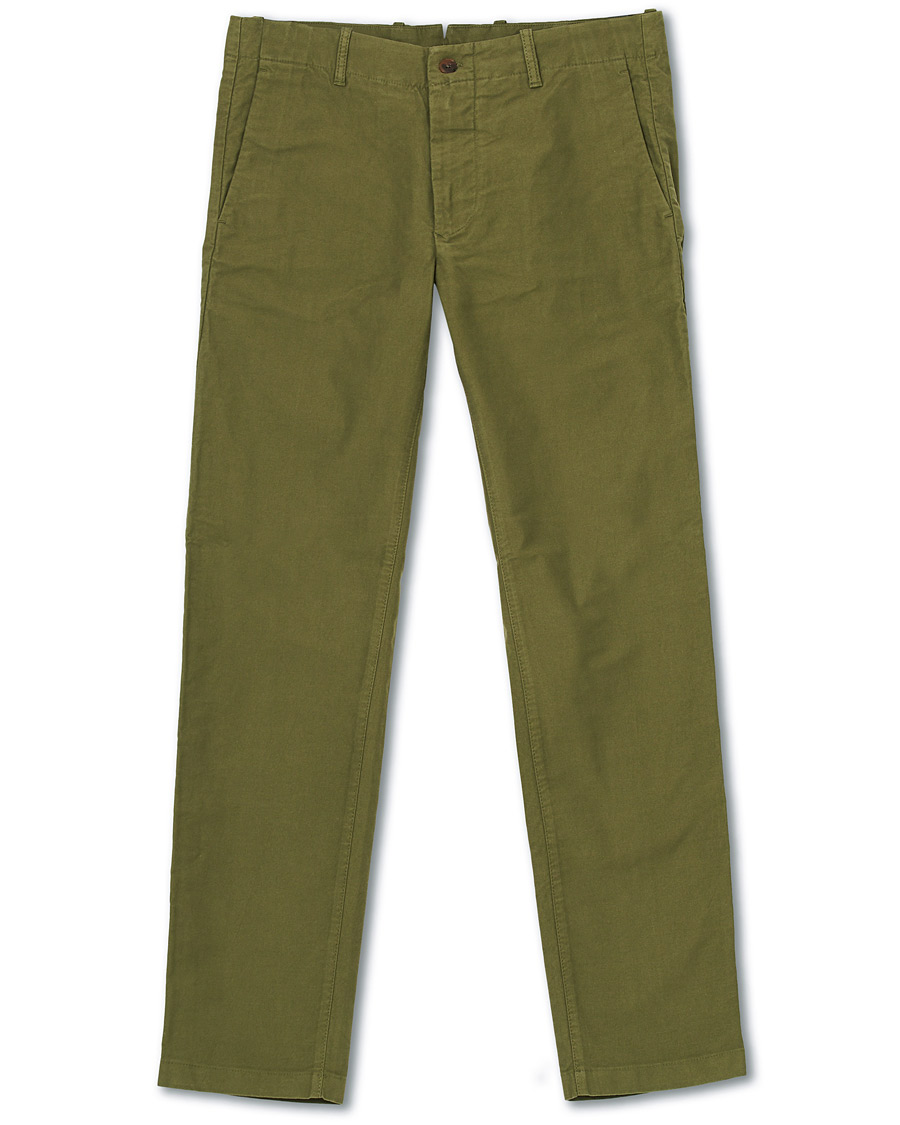 Herre | Bukser | NN07 | Steven Regular Fit Stretch Chinos Moss Green